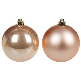 Шар новогодний BonaDi D-8 см 4 шт. (147-010)