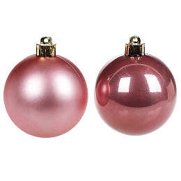 Шар новогодний BonaDi D-6 см 6 шт. (147-743)