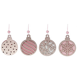 Набор елочных украшений BonaDi 8 шт. (738-298)