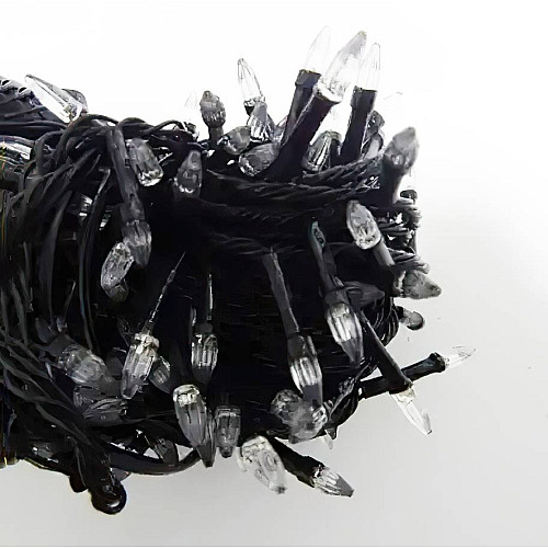 Гирлянда Gonchar Конус 100 LED Черный провод 10 м Синий (MR35778)