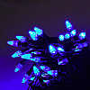 Гирлянда Gonchar Конус 100 LED Черный провод 10 м Синий (MR35778)