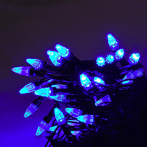 Гирлянда Gonchar Конус 100 LED Черный провод 10 м Синий (MR35778)