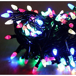 Гирлянда Gonchar Конус 100 LED черный провод 10 м Мульти (MR35779)