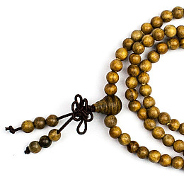 Чётки Ручная Работа Веравуд Зелёный Сандал 36х0,6х0,6 см Коричневый (21679)