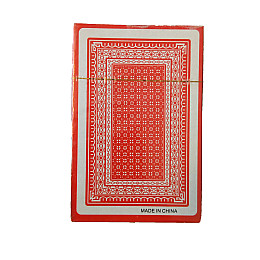 Карты игральные с пластиковым покрытием Duke 54 листа 87х62 мм Красная рубашка (DN24967RED)