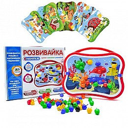 Настольная игра-мозаика Максимус Развивайка (5423)