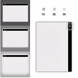 Световой планшет Tenwin формат А3 (LED Light Pad) для рисования и копирования мощность 7 W