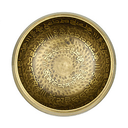 Поющая чаша Тибетская Singing bronze 15,5/15,5/8 см Бронзовый (26593)