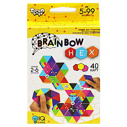 Развивающая настольная игра Brainbow Hex Danko toys (G-BRH-01-01)