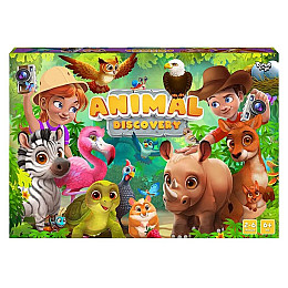 Настольная игра Dankotoys Animal Discovery укр (G-AD-01-01U)