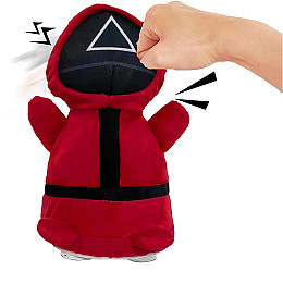 Мягкая игрушка-антистресс UKC Punch Me (ударь меня) Игра в кальмара Треугольник