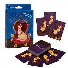 Карточная игра Мур Мяу укр Strateg (30954)