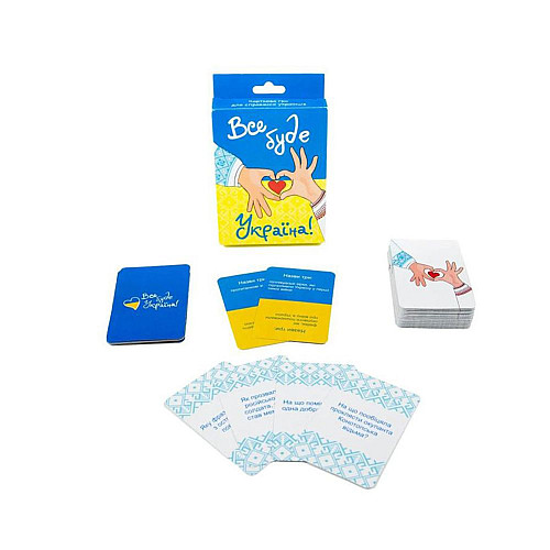 Карточна гра Все буде Україна укр MiC (30370)