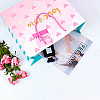 Подарочный пакет Lesko PPW PAPER ZD010-1 Love You Big 245х290х125 Розовый (8589-31726)