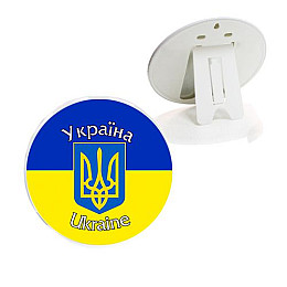 Рамка на подставке MiC Украина диаметр 6 см (UKR197)
