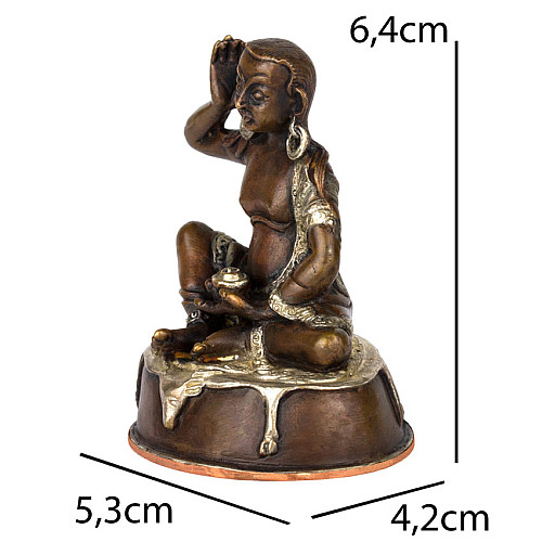 Статуя HandiCraft Миларепы 6,4 см Коричневый(26336)