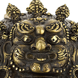 Статуэтка HandiCraft Маска Махакалы Неварский античный стиль 14 см (25375)