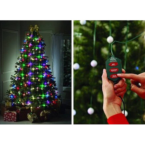 Цельная ёлочная гирлянда универсальная Tree Dazzler 64 Led