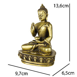 Статуэтка HandiCraft Будда в жесте «Абхая-мудра» 13.6 см (26795)