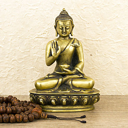 Статуэтка HandiCraft Будда в жесте «Абхая-мудра» 13.6 см (26795)