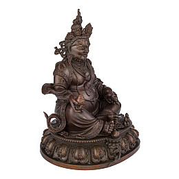 Статуя HandiCraft Дзамбалы Технология вакуумной заливки металла Бронза 15 см (23477)