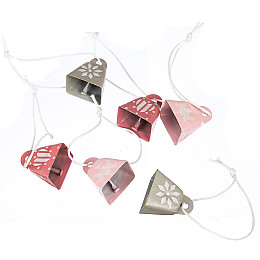 Набор игрушек Elisey Колокольчики 4 см Разноцветный (040NY)