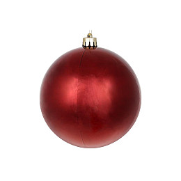 Шар новогодний BonaDi D-12 см Бордовый (147-199)
