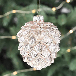 Елочная игрушка Elisey Профитроли 7 см Шампань (6017-030)