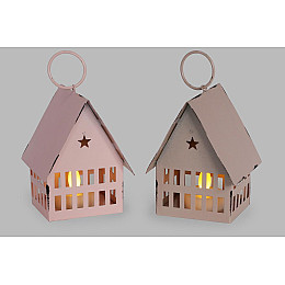 Набор елочных украшений BonaDi 2 шт 10 см Бежевый (785-533)