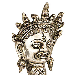 Картика HandiCraft тиб. Дригуг + подставка Бронза с серебрением 23 см (26354)