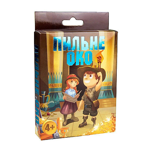 Карточная игра Strateg Меткий глаз укр (30274)