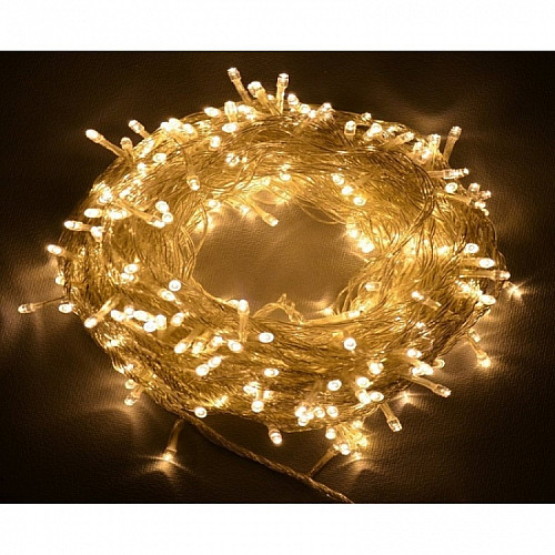 Гирлянда светодиодная Mine 300 LED 145 см Золотой (hub_hwatue)