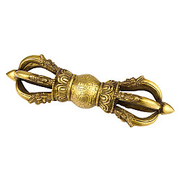 Ваджр (дордже) HandiCraft Бронза Семь спиц 24 см (25978)