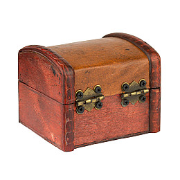 Шкатулка Сундучок в колониальном стиле Guardar 7.9х7,3х6 см Коричневый (27374)