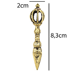 Пхурба Кила HandiCraft Бронза Девять спиц 8 см (26373)