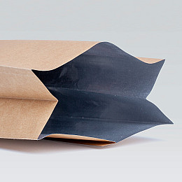 Гассет-пакет ARIS Кraft 135*360 1000 г х 50 шт Бурый