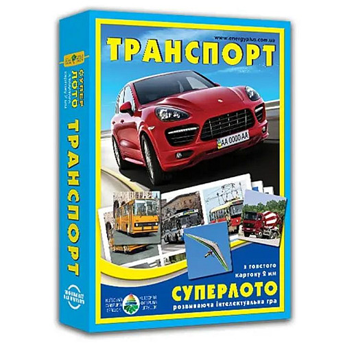 Игра Супер ЛОТО Транспорт Київська Фабрика Іграшок (81978)