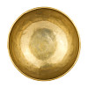 Поющая чаша Тибетская Singing bowl Ручная холодная ковка 24,3/24,3/11 см Бронза матовая (27404)