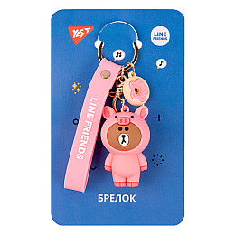 Брелок YES коллекция Line Friends Piggy Brown (559363)