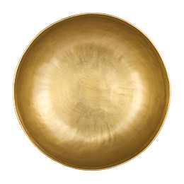 Поющая чаша Тибетская Singing bronze Ручная холодная ковка 26/26/10 см Античная Бронза (27388)