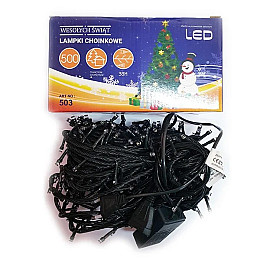 Светодиодная гирлянда электрическая с контроллером Led 500 светодиодов зеленый провод 35 м Мультицвет