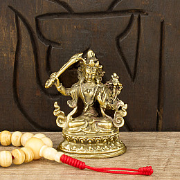 Статуя Манджушри (тиб. Джампел Янг) Kailash Бронза 5.3 см (26786)