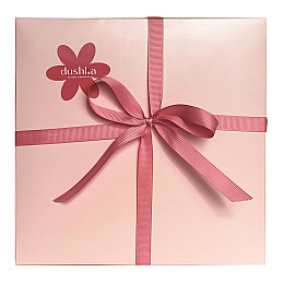 Коробка картонная Dushka 20х20х10 см Розовая