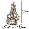 Ваджрасаттва (тиб.Дордже Семпа) Kailash Металл 6.8 см (23367)