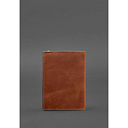 Кожаная обложка для паспорта 2.0 светло-коричневая Crazy Horse BlankNote