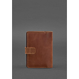 Кожаная обложка для паспорта 3.0 светло-коричневая Crazy Horse BlankNote