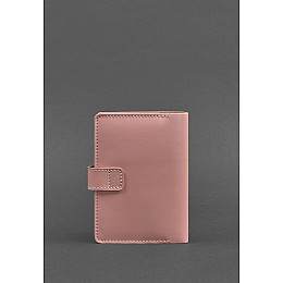 Кожаная обложка для паспорта 3.0 розовая BlankNote