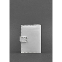 Кожаная обложка для паспорта 3.0 белая BlankNote