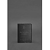 Кожаная обложка для удостоверения офицера 9.0 Черная BlankNote