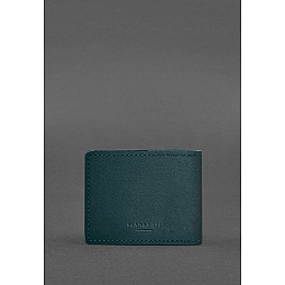 Кожаная обложка для разрешения на оружие зеленая BlankNote